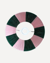 Load image into Gallery viewer, FOREST/ROSE CHUNKY STRIPES LAMPSHADE