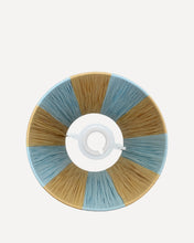 Load image into Gallery viewer, SKY/SAND CHUNKY STRIPES LAMPSHADE