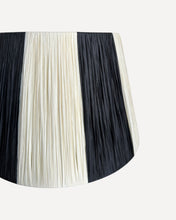 Load image into Gallery viewer, JET/BONE CHUNKY STRIPES LAMPSHADE
