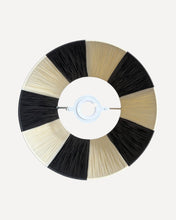 Load image into Gallery viewer, JET/BONE CHUNKY STRIPES LAMPSHADE