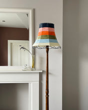 Load image into Gallery viewer, SCALLOP LAMPSHADE, MULTICOLOUR (INK/ PEACH/ TANGERINE/ OLIVE/ SKY/ IVORY)