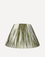 Load image into Gallery viewer, OLIVE/IVORY TWAIN CHUNKY LAMPSHADE - SALE