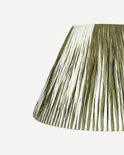 Load image into Gallery viewer, OLIVE/IVORY TWAIN CHUNKY LAMPSHADE - SALE