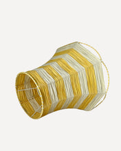 Load image into Gallery viewer, SCALLOP LAMPSHADE, PRIMROSE/IVORY