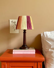 Load image into Gallery viewer, ROSE BUNCH CHUNKY STRIPES LAMPSHADE