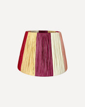 Load image into Gallery viewer, ROSE BUNCH CHUNKY STRIPES LAMPSHADE
