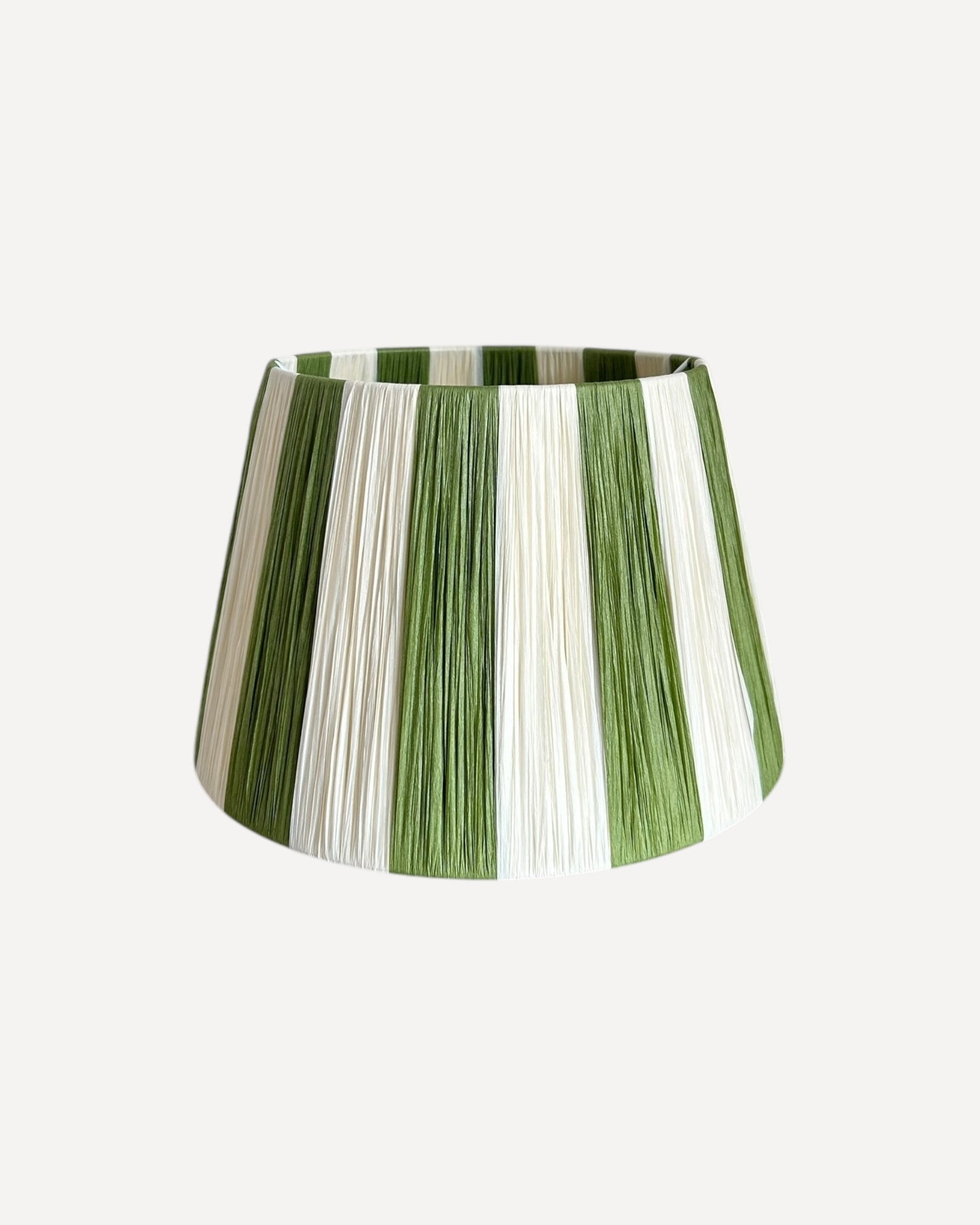 APPLE/BONE NARROW STRIPES LAMPSHADE