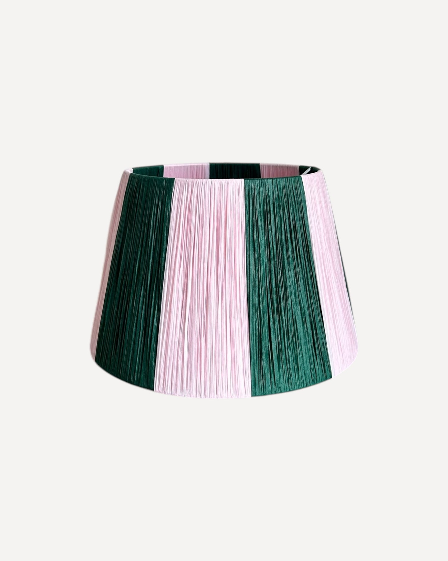 FOREST/ROSE CHUNKY STRIPES LAMPSHADE