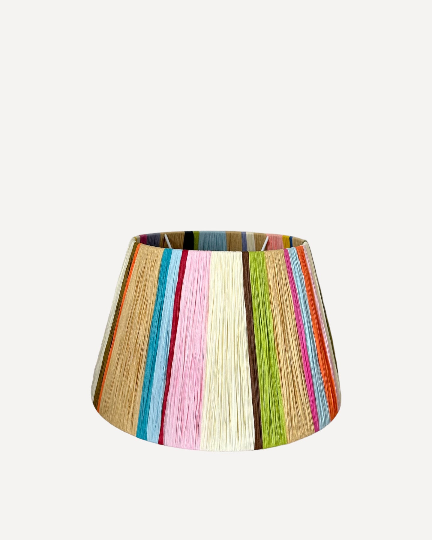 MULTICOLOUR STRIPES LAMPSHADE