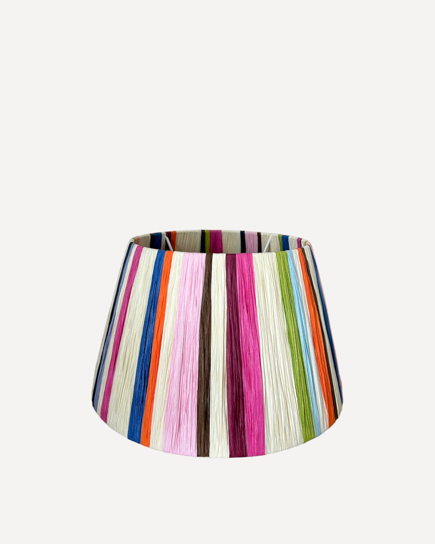 MULTICOLOUR STRIPES LAMPSHADE