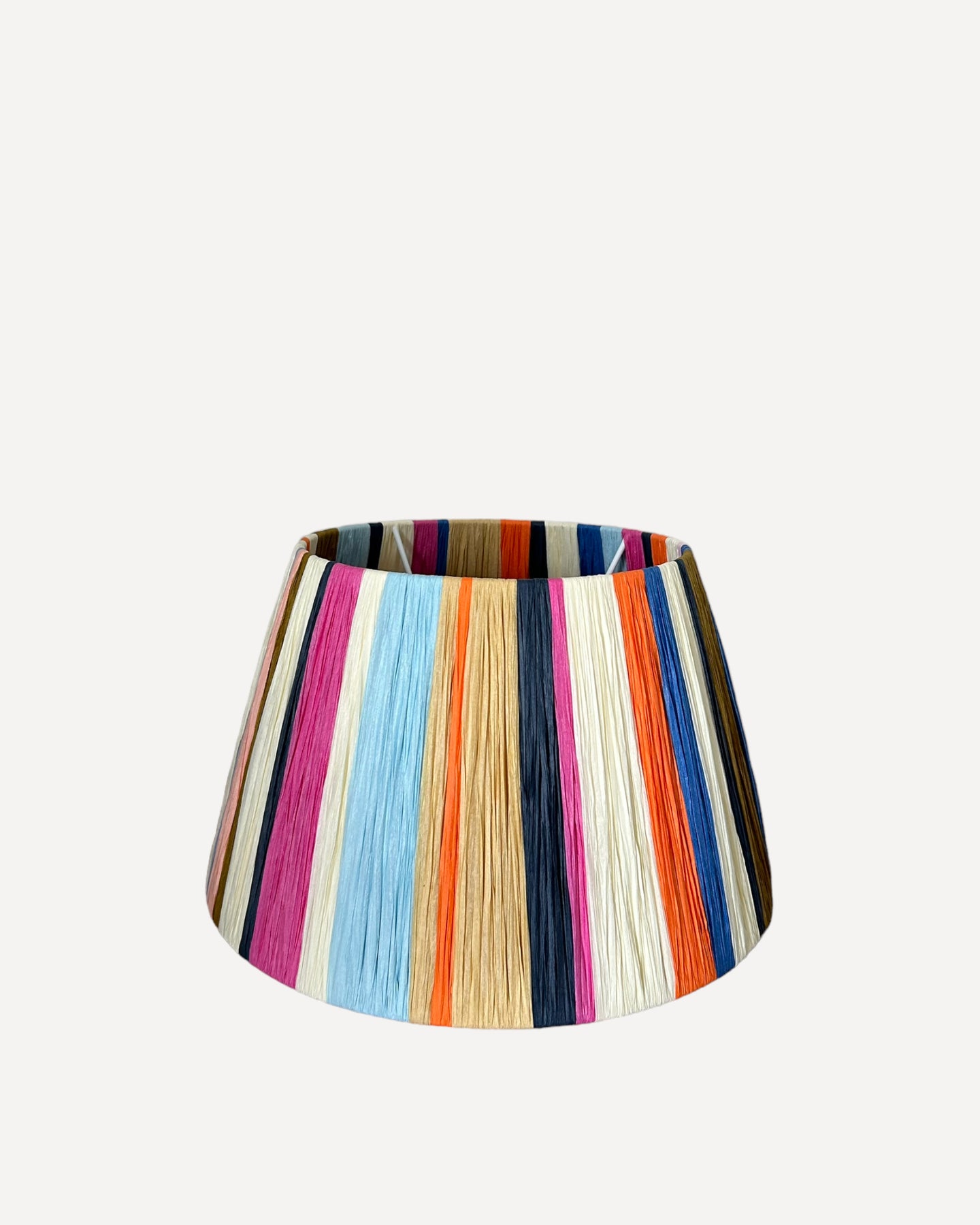 MULTICOLOUR STRIPES LAMPSHADE