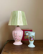 Load image into Gallery viewer, SAGE/NATURAL CHUNKY STRIPES LAMPSHADE
