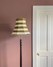 Load image into Gallery viewer, SCALLOP LAMPSHADE, TAN/IVORY
