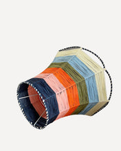 Load image into Gallery viewer, SCALLOP LAMPSHADE, MULTICOLOUR (INK/ PEACH/ TANGERINE/ OLIVE/ SKY/ IVORY)
